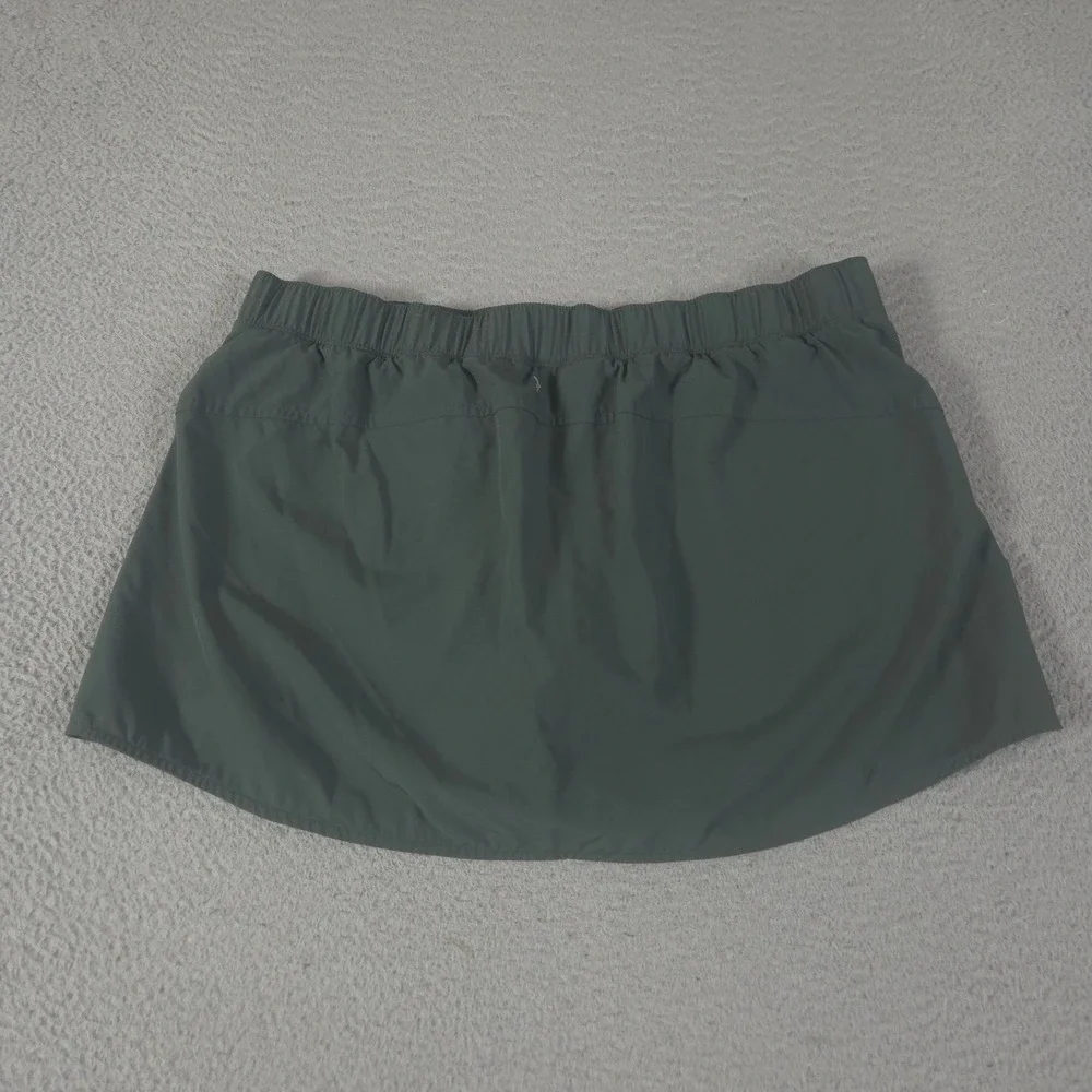 Old Navy Skort Womens XL Green StretchTech Lined Mid-Rise Quick Dry Activewear